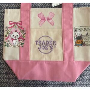Disney Marie Aristocats Bonjour Custom Made Trader Joes Mini Tote One of a Kind